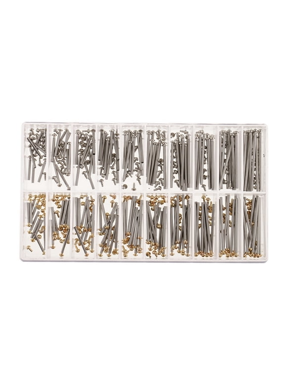 Watch Band Pin Set 200 Pieces, 10 Sizes from 10mm-28mm, Convenient and Durable for Watch Enthusiasts APPLAYERR Spare Part