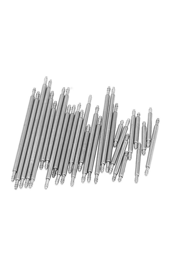 Watch Band Pins, Watch Repair Pins 0.1in Diameter Stainless Steel Double Pointed Long Lasting For Watch Stores