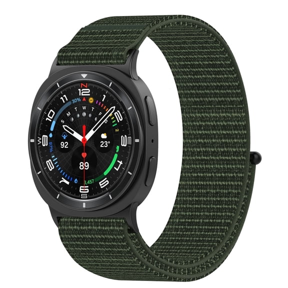 Watch Band Replacement Strap for Galaxy Watch 8 Classic 40mm 44mm Nylon Loop Strap Durable Comfortable Smartwatch Accessory