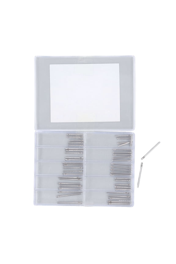 Watch Band Screw Link Pins Assortment Kit Stainless Steel Repair Tool Accessories Set for Watchmaker Watch Enthusiasts (50 Pcs / Pack)