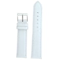 thumbnail image 1 of Watch Band White Genuine Leather Crocodile Grain 20 millimeter Tech Swiss, 1 of 3