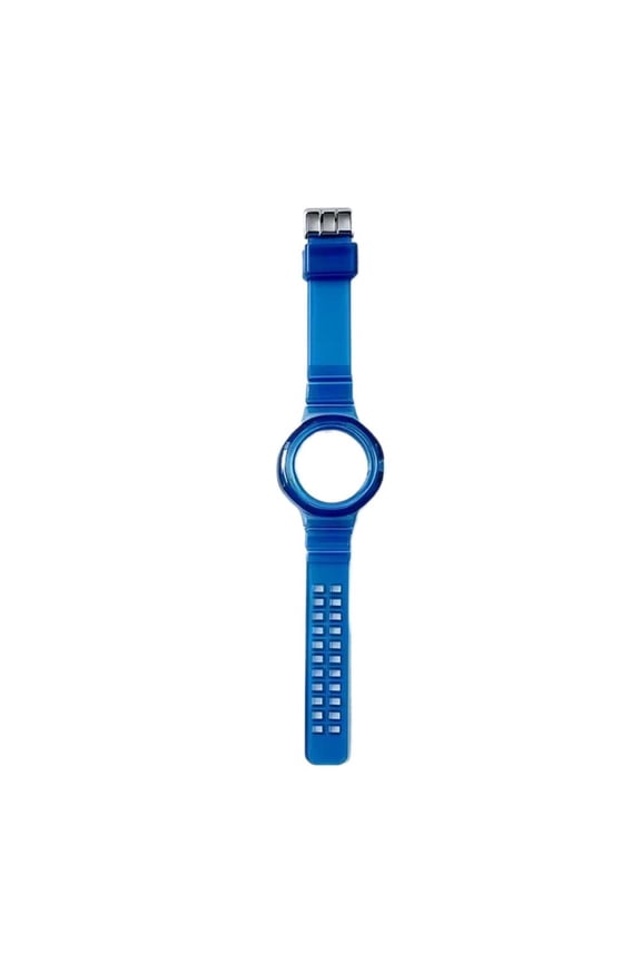 Watch Band for Swatch Royal P TPU Replacement Strap Transparent Integrated Wristband with Buckle