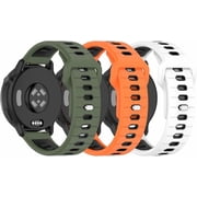 Watch Bands Compatible for Amazfit Helio Strap/Active Max/Bip 6/Bip 5/Balance 2 Silicone Adjustable Wristbands Strap Replacement Watch Strap Band Smartwatch Accessories