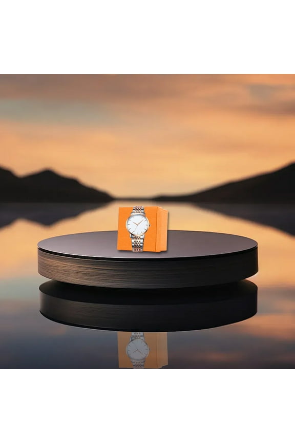 Watch Box, Watch Gift Box ,Single Watch Storage Case with Removable Pillow, Portable Black Wristwatch Display Box, Premium Luxury Travel Pocket Watch Case for Men and Women