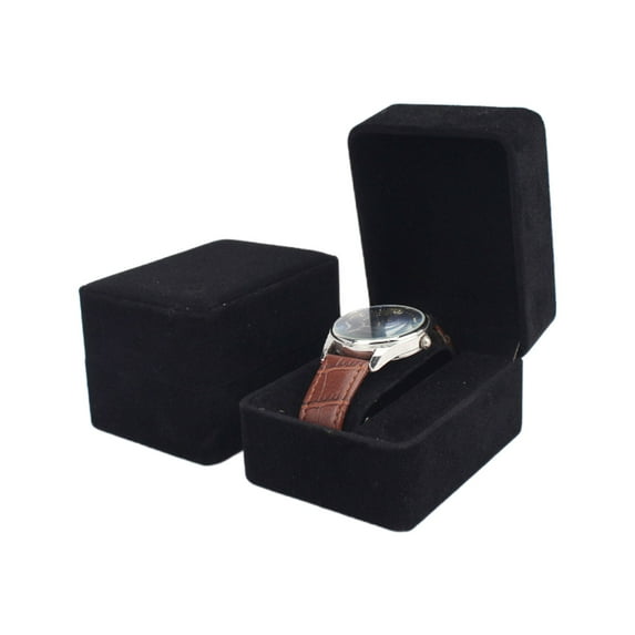 Watch Box Watch Holder Travel Cases with Velvet Interior Watch Box Jewelry Display Container