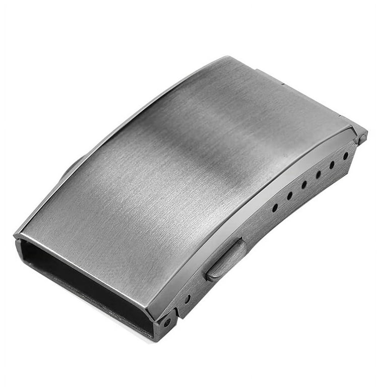 Watch Buckle Fold Safety Milled Clasp Replacement Stainless Steel Watchband  Clasp , 22Mm 