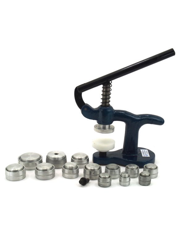 Watch Case Back Press with Aluminum Dies Watchmaker Repair Tool