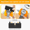 Watch Case Opener Tool Watch Battery Replacement Tool Kit for Back