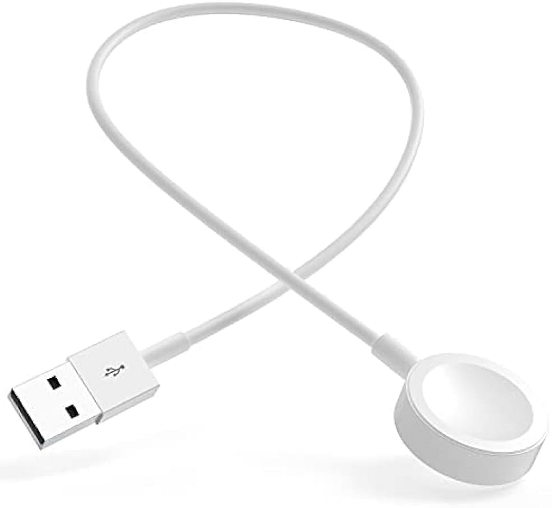 Watch Charger for Apple Watch Charger, 1m/3FT Short iWatch USB Wireless Magnetic Portable Charging Cable Cord Compatible with Apple Watch Series 9/8/7/6/SE/5/4/3/2/1
