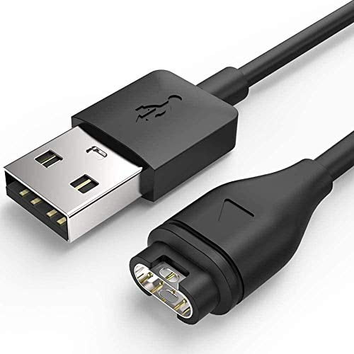 Watch Charger Cable,Replacement USB Data Sync Charger Cable for Garmin Fenix 5 5S 5X 6 6S 6X Plus,Forerunner 935 945 45 245 Music,Approach S10 S40 S60 G12,Vivoactive 3 4 4S,Instinct,Venu Sq
