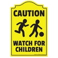 thumbnail image 1 of Watch For Children Novelty Sign | Indoor/Outdoor | Funny Home Décor for Garages, Living Rooms, Bedroom, Offices | SignMission personalized gift Wall Plaque Decoration, 1 of 5