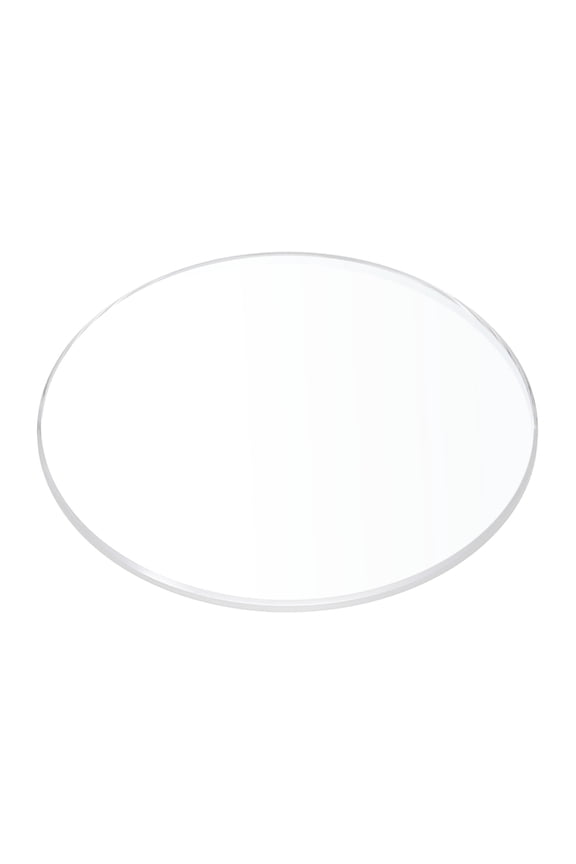 Watch Crystal Glass Len 23mm Dia 1mm Thick Flat Round Clear Sapphire Glasses Watches Face Crystals Lens Replacement for Watchmaker Repair