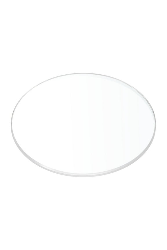 Watch Crystal Glass Len 25.5mm Dia 1mm Thick Flat Round Clear Sapphire Glasses Watches Face Crystals Lens Replacement for Watchmaker Repair