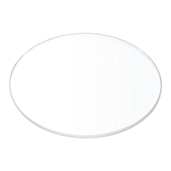 Watch Crystal Glass Len 35mm Dia 1mm Thick Flat Round Clear Sapphire Glasses Watches Face Crystals Lens Replacement for Watchmaker Repair