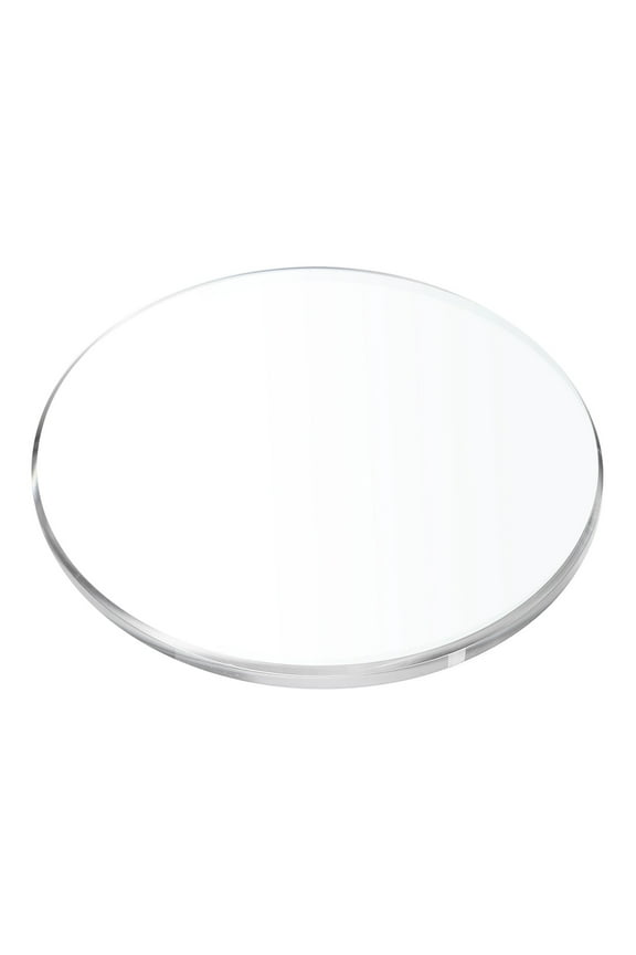 Watch Crystal Glass Len 40mm Dia 2mm Thick Flat Round Clear Sapphire Glasses Watches Face Crystals Lens Replacement for Watchmaker Repair