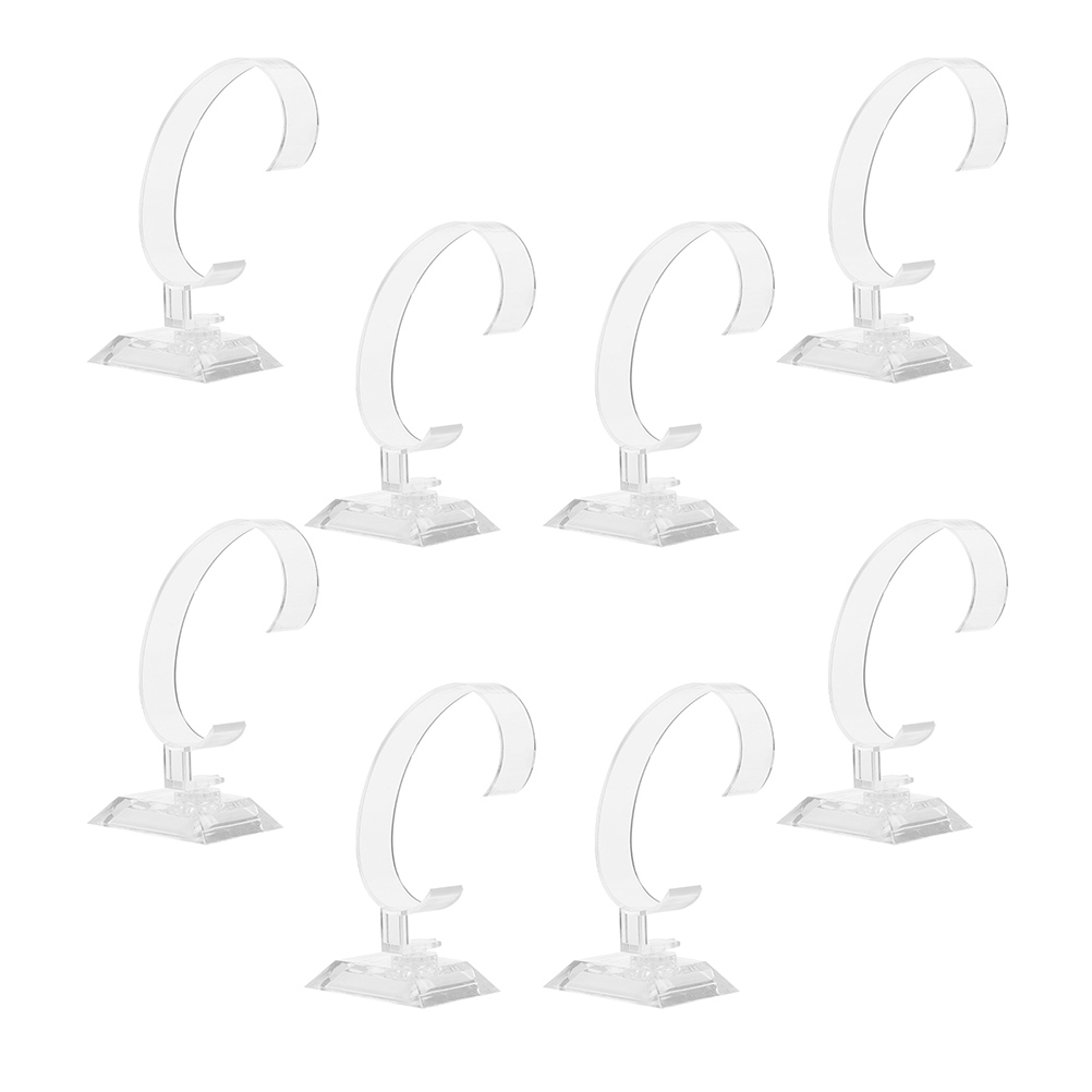 Watch Display Stand Table Frame Shelves Jewelry Holder Transparent ...