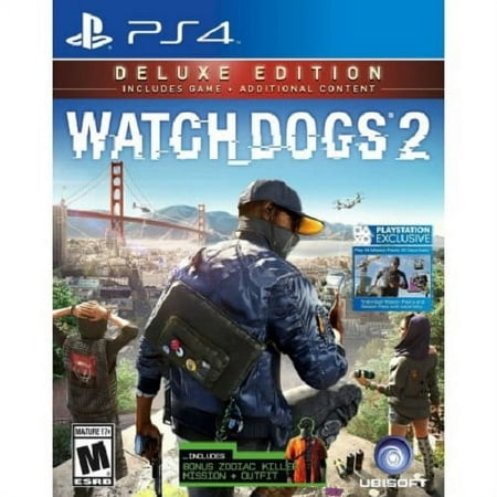 Watch Dogs 2 Deluxe Edition, Ubisoft, PlayStation 4, 887256022921