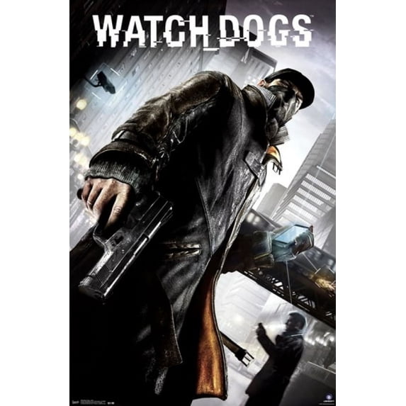 Watch Dogs - Aiden Laminated Poster Print (24 x 36)