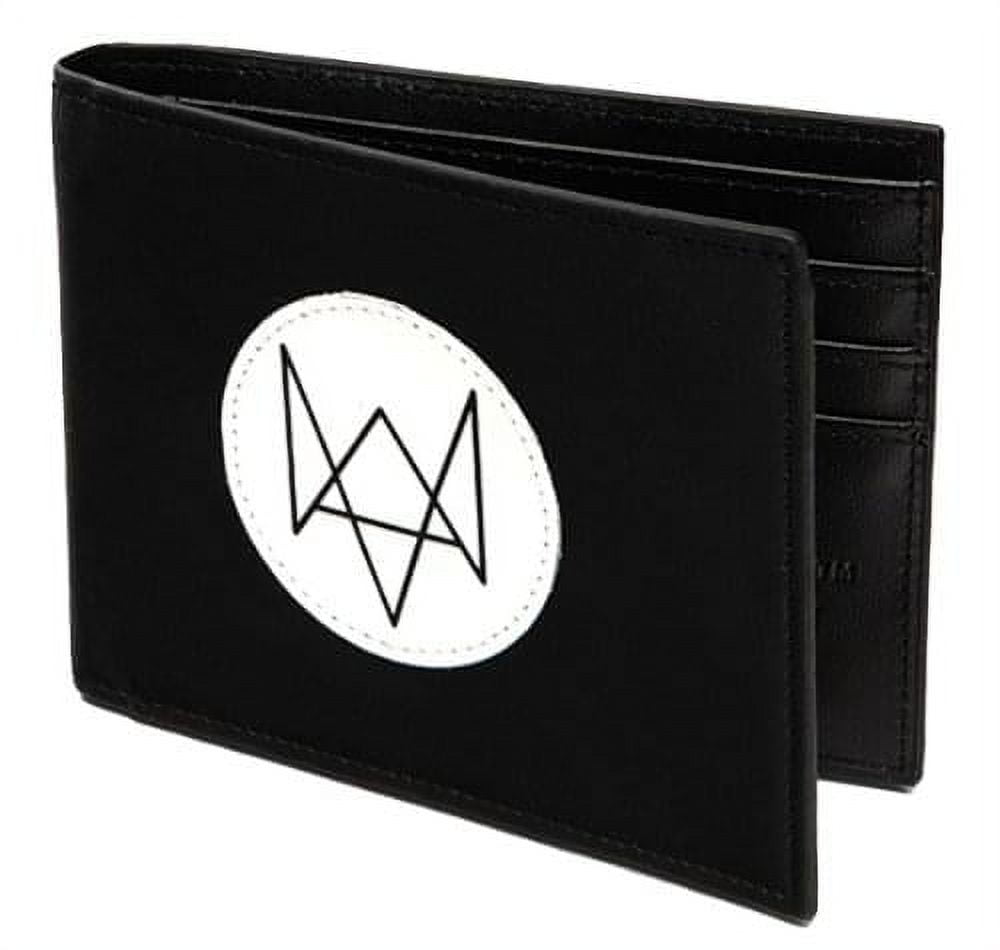 watchdogs財布 Watch Dogs Fox Logo Bifold Wallet - Walmart.com
