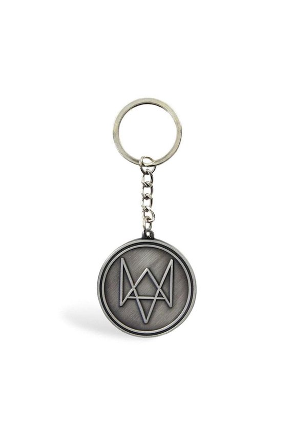 Watch Dogs Fox Logo Metal Keychain