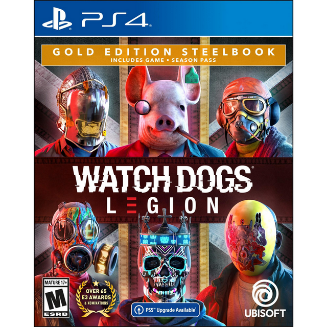 Watch Dogs: Legion Gold Steelbook Edition - PlayStation 4, PlayStation 5