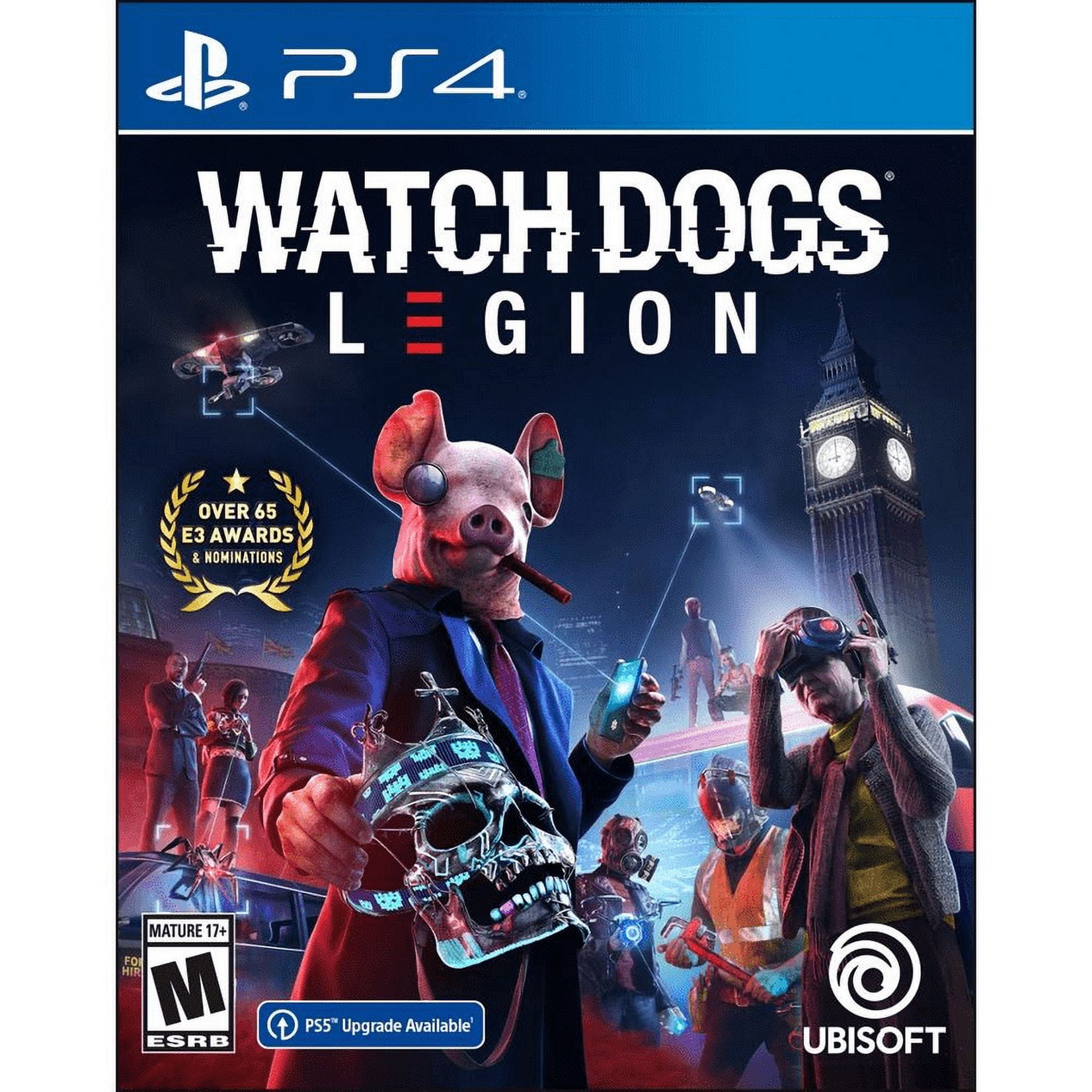 Watch Dogs: Legion on PC, Xbox Series X, S, Xbox One, PS5, and PS4