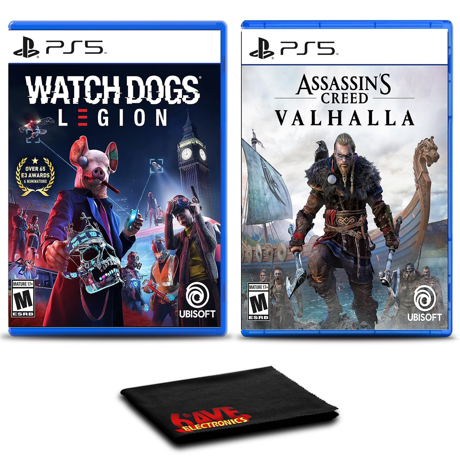 Assassin's Creed® Valhalla + Watch Dogs®: Legion Bundle