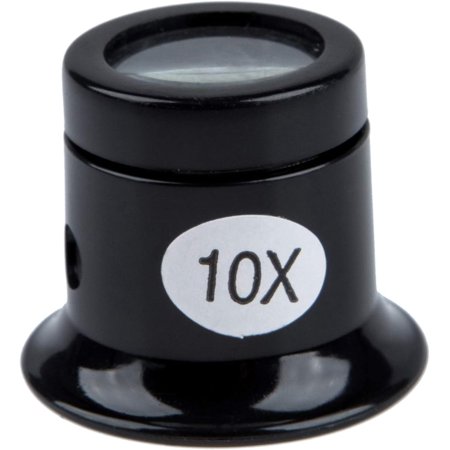 Watch Eyes Loupe 10X Jeweller Optical Glass Magnifier Magnifying