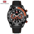 thumbnail image 1 of Watch For Men Waterproof Multifunction Sport Wrist Watches Luxury Brand Relogio Masculino Reloj Hombre Black Silicone Strap 0429, 1 of 1