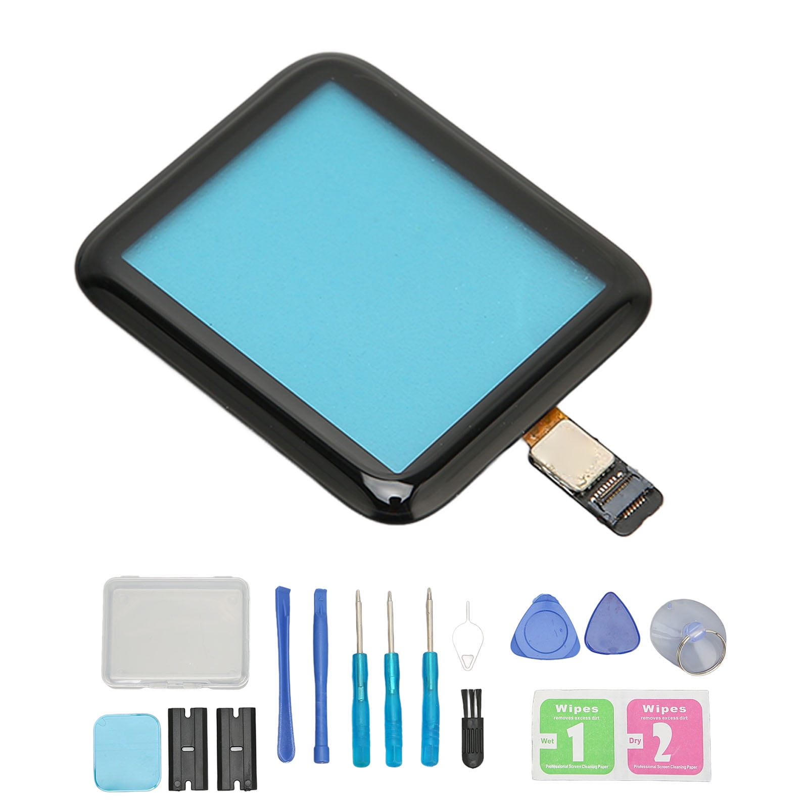 Watch Front Glass Lens Digitizer with Connector for IOS Watch Screen