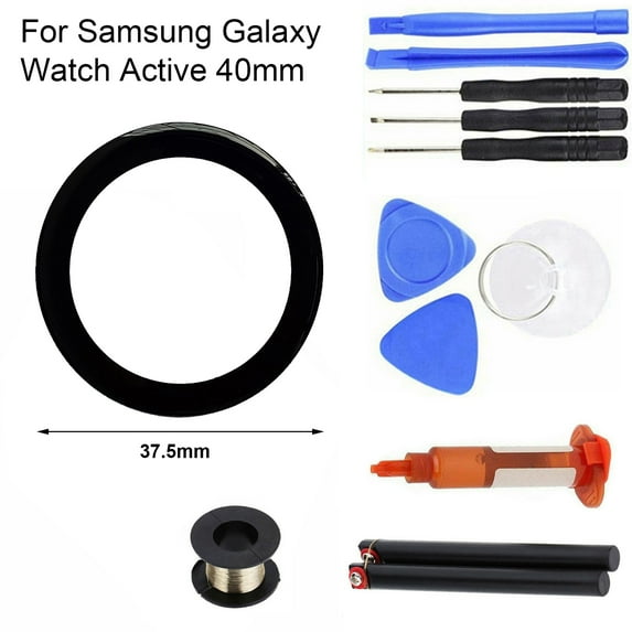 Watch Front Glass Lens Replacement Touch Screen Repair Tools Kit for Galaxy Watch Active 40mm/Active 2 40mm/44mm