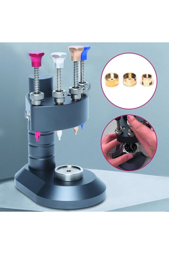 Watch Hand Presser Tool, Professional Four-Nozzle Precision Watch Repair Press Machine