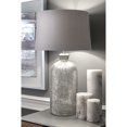 thumbnail image 1 of Watch Hill  25" Cotton Shade Clear Table Lamp, 1 of 4