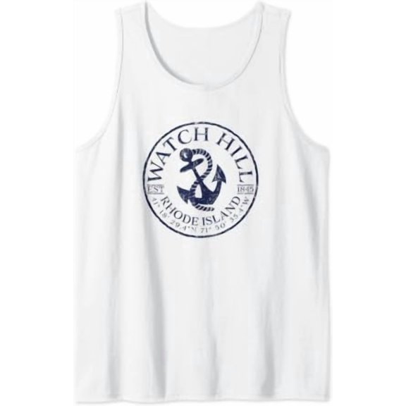 Watch Hill Rhode Island Tank Top Size S-3XL