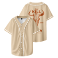 thumbnail image 1 of Watch Kill Tony Baseball Jersey Women Men Short Sleeve Casual V-Neck Shirt, 1 of 3