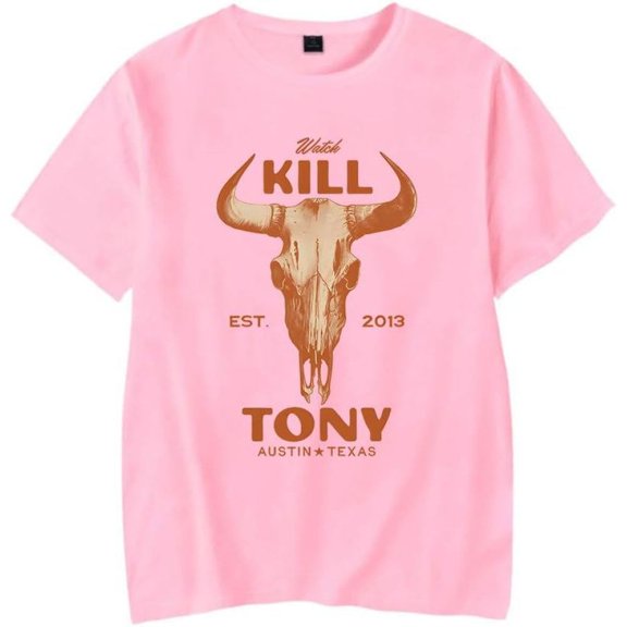 Watch Kill Tony Merch Short Sleeve T-shirt Unisex Fashion Crew Neck Top
