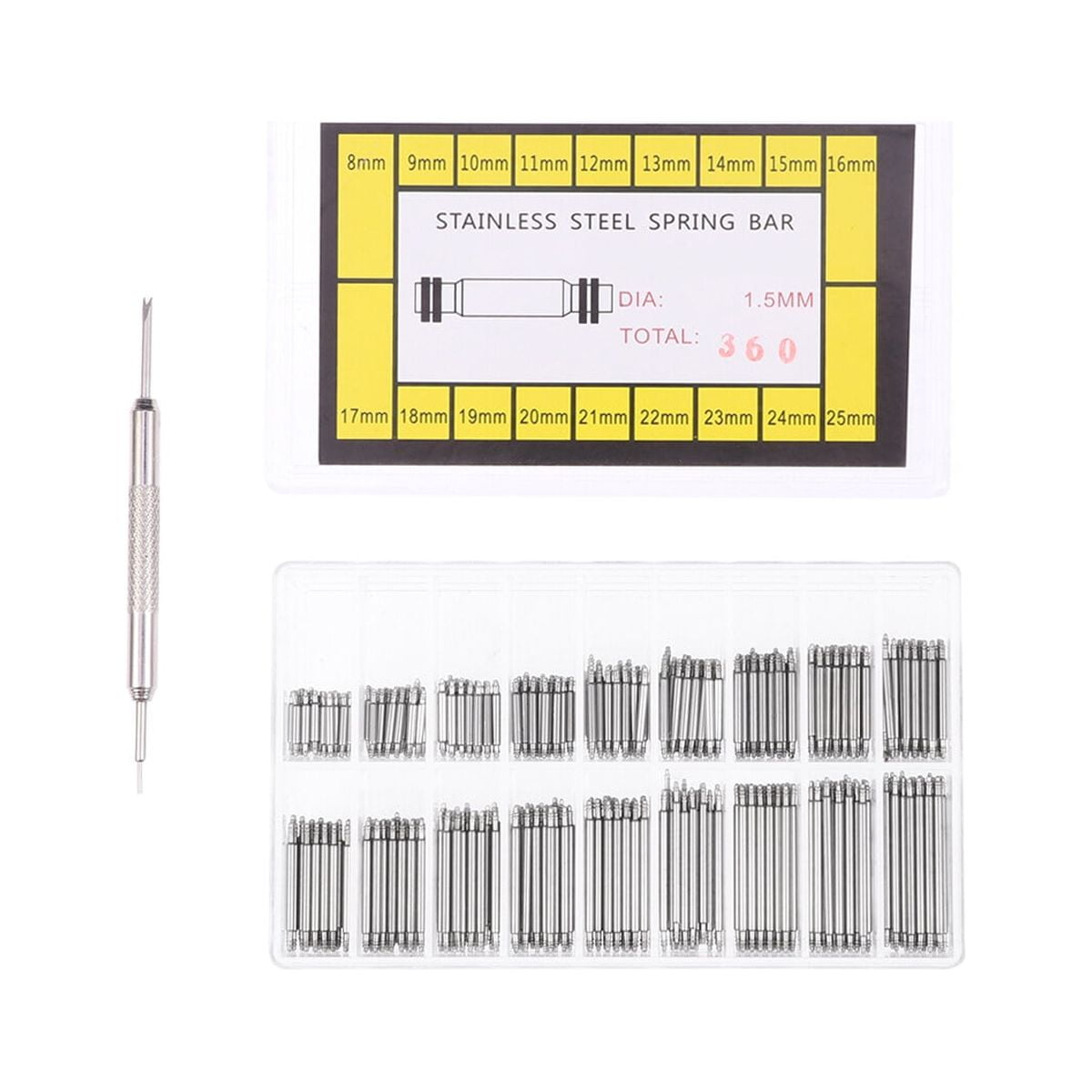 Watch Kit Wristband Removal Pins Tool Link Replacement Bar Spring Pin Steel Stainless Adjustment Repair Fixing Sizing