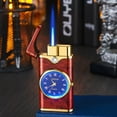 thumbnail image 1 of Watch Lighter, Windproof Lighter, Cigar Lighter, Butane Torch, Men's Adjustable Flame Torch Lighter, Birthday, Smoking, Candle, Great Gift, 1 of 4