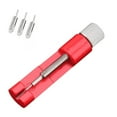 thumbnail image 1 of Metal Watch Strap Link Pin Removing Repair Tool Set for Watchmakers with 3Pcs Extra Pins Small Watchband Tool, 1 of 8