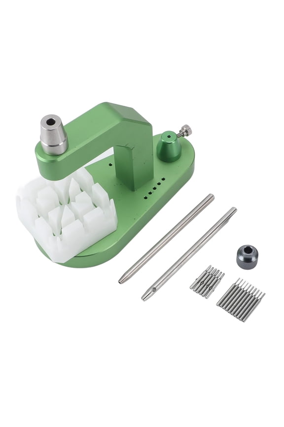 Watch Link Removal Tool Kit, Watch Band Sizing Tool, Professional Metal Watch Band Remover with 16 Replacement Pins for Quick Strap Adjustment and Repair at Home or On