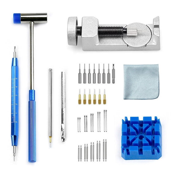 Watch Link Removal Tool Kit, Watch Band Tool for Watch Repair, Bracelet Adjustment, Replacement and Resizing, Watch Strap Link Remover