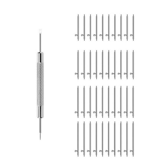 Watch Link Remover Kits Spring Bar Tool Set for Watch Band Removal and Jewelry Repair with 40Pcs Watch Strap Link Pins