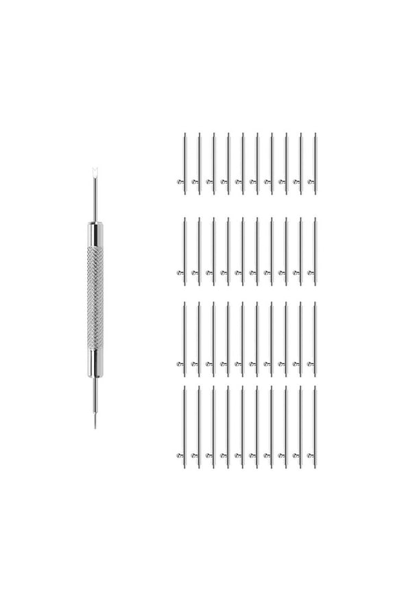 Watch Link Remover Kits Spring Bar Tool Set for Watch Band Removal and Jewelry Repair with 40Pcs Watch Strap Link Pins