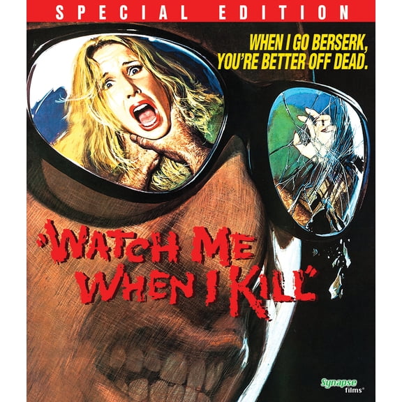 Watch Me When I Kill (Blu-ray + CD), Synapse Films, Horror