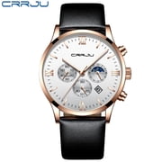 Watch, Men Watches Women Fashion multifunction Stainless Steel Mesh business Waterproof Wrist Watches Relogio Masculino