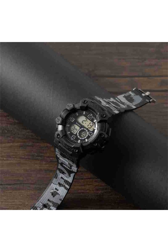 Watch Men's Digital Watch Sports Electronic Watch With Luminous Display, Running Timer, Alarm Clock, Resistant Fitness Watch For Outdoor Activities Watches for Men Mens Date Sports Analog Army Wrist