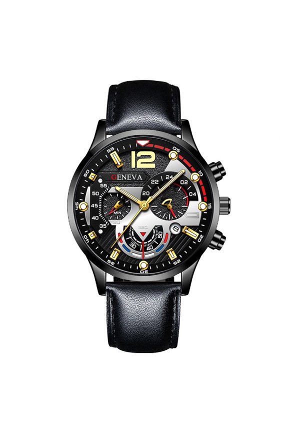 Watch Men's Luminous Running Alarm Clock Watch Watches for Men Mens Date Sports Analog Army Wrist Watch