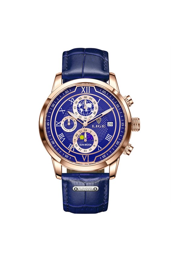 Watch Men's Luminous Running Alarm Clock Watch Watches for Men Mens Date Sports Analog Army Wrist Watch