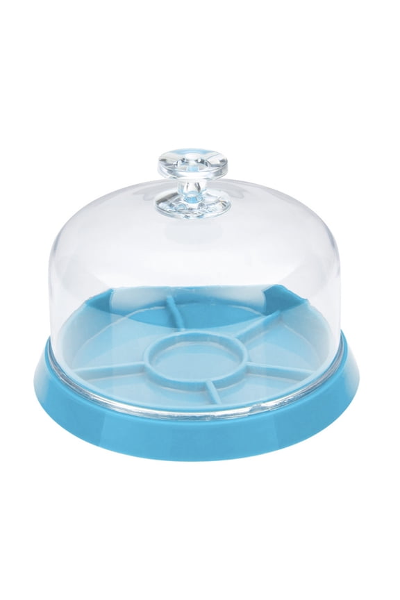 Watch Movement Cover Moistureproof Tray Storage Box for Watches Movement Parts 6 Slots Tool