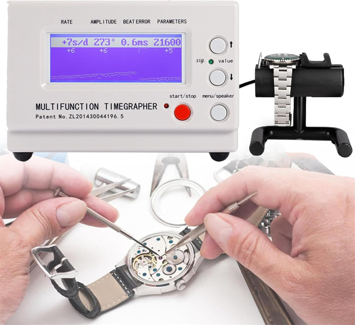 Watch Movement Timegrapher, Watch Timing Machine Tester Tools ...